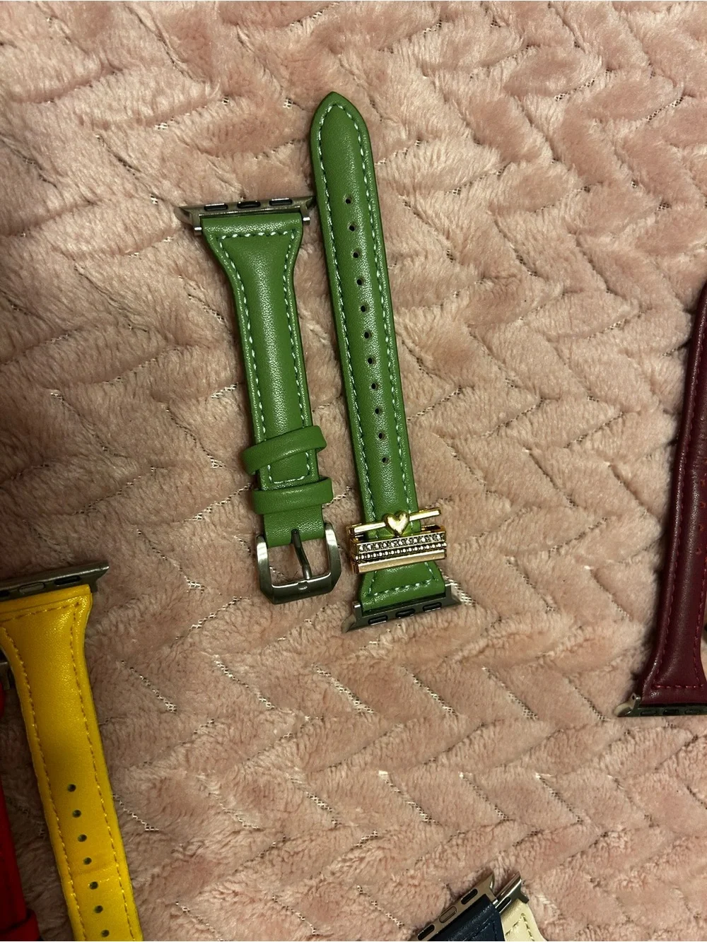 Apple Watch Leather Watch Bands - Multi-Color Replacement Straps